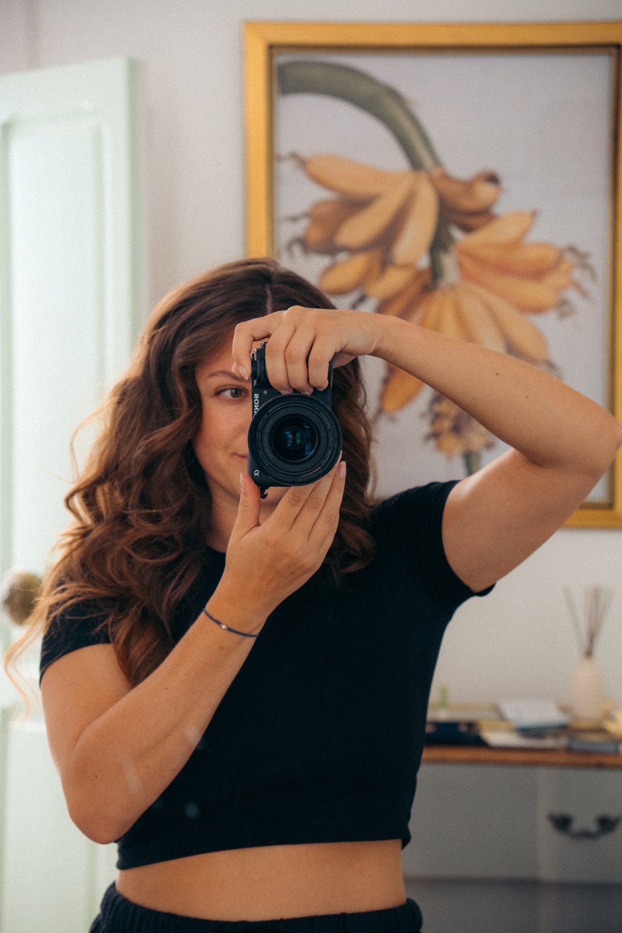 Deborah Marchi with her camera